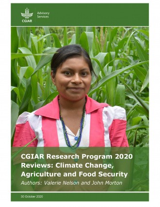 Cover of CRP Review of CCAFS