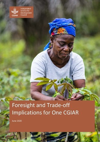 Cover of Foresight and Trade-off Implications for One CGIAR